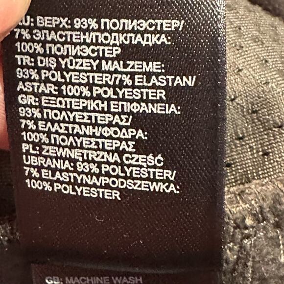 The North Face Mens Size Medium Gray Vest with Red Zipper and Trim - Picture 6 of 10